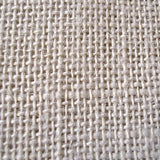 Ivory Burlap Fabric by the Metre