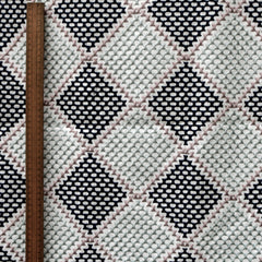 Knotted Vibes Cotton Fabric By The Metre