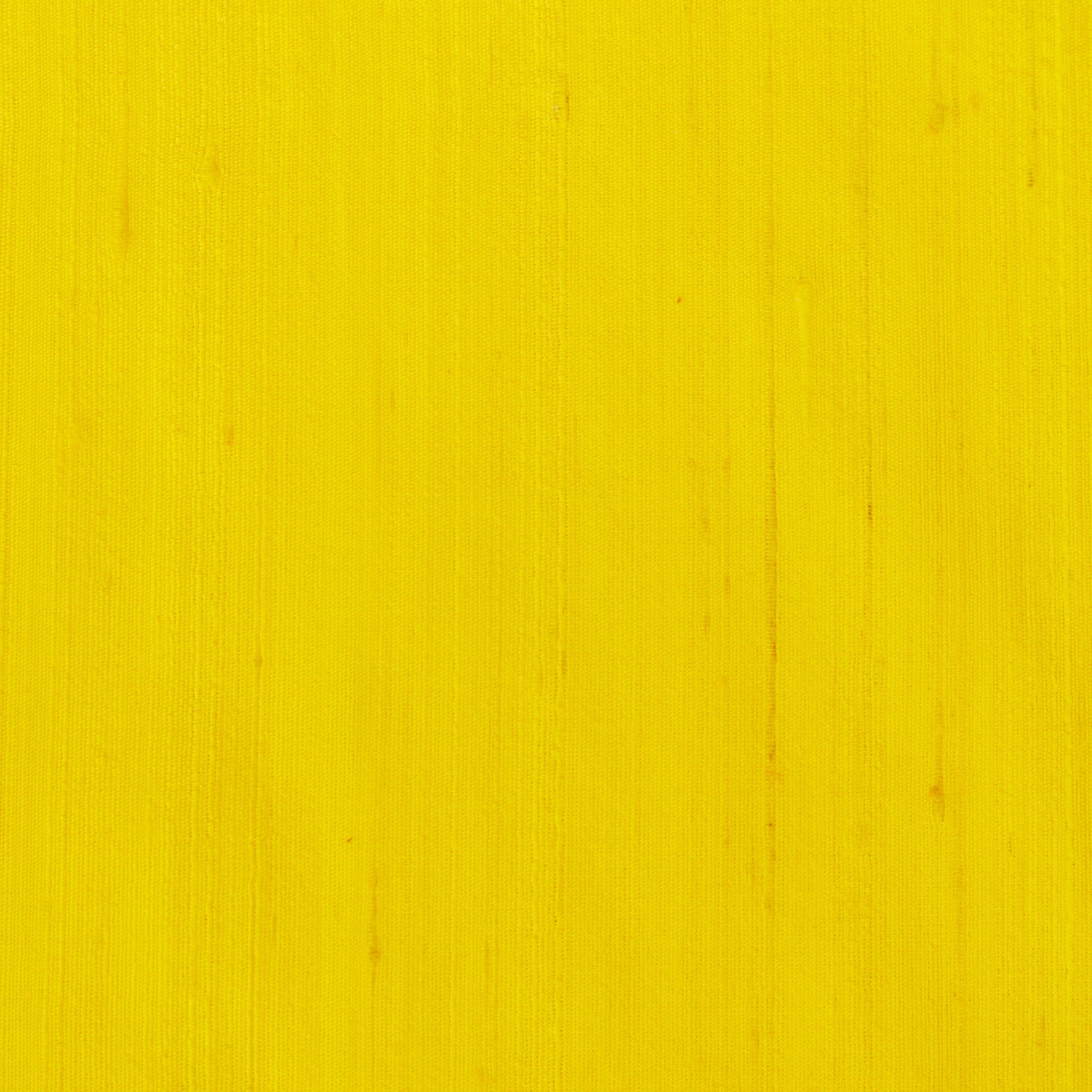 Bright Yellow Silk Dupioni Curtain Panels
