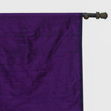 Purple Silk Dupioni Curtain Panels