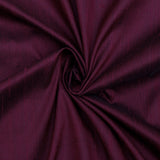 Wine Silk Dupioni Curtain Panels