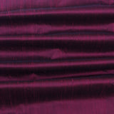 Wine Silk Dupioni Curtain Panels