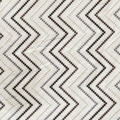 Embroidered Diamonds Cotton Fabric By The Metre