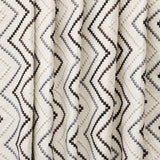 Embroidered Diamonds Cotton Fabric By The Metre