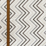 Charcoal Gray Cotton Embroidered Diamonds Curtain Panels