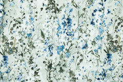 Snow Garden Cotton Fabric By The Metre