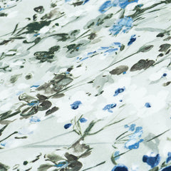 Snow Garden Cotton Fabric By The Metre