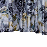 Midnight Garden Printed Velvet Fabric By The Metre