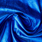Royal Blue Silk Dupioni Curtain Panels