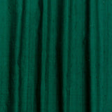 Dark Green Silk Dupioni Curtain Panels