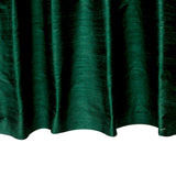 Dark Green Silk Dupioni Curtain Panels
