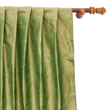 Apple Green Art Silk Curtain Panels
