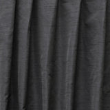 Charcoal Grey Art Silk Curtain Panels