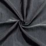 Charcoal Grey Art Silk Curtain Panels