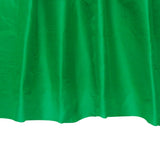 Emerald Green Art Silk Curtain Panels