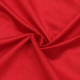 Blood Red Art Silk Curtain Panels