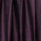 Dark Plum Art Silk Curtain Panels