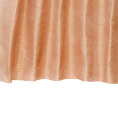 Melon Orange Art Silk Curtain Panels