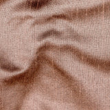 Copper Art Silk Curtain Panels