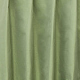 Light Green Art Silk Curtain Panels