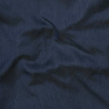 Navy Blue Art Silk Curtain Panels