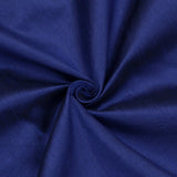 Royal Blue Art Silk Curtain Panels