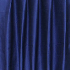 Royal Blue Art Silk Curtain Panels