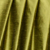Olive Green Art Silk Curtain Panels