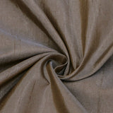 Champagne Brown Art Silk Curtain Panels
