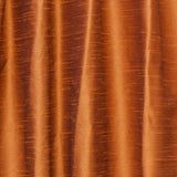 Dark Rust Art Silk Curtain Panels