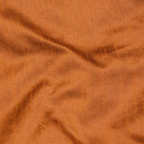 Dark Rust Art Silk Curtain Panels