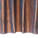 Orange & Blue Art Silk Curtain Panels