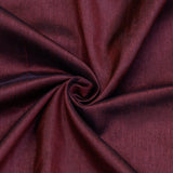 Dark Maroon Art Silk Curtain Panels