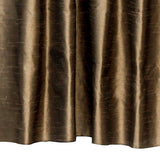 Medium Brown Art Silk Curtain Panels