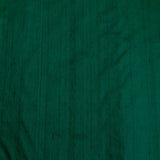 Dark Green Silk Dupioni Curtain Panels