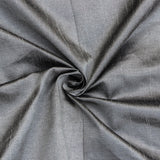 Pearl Silver Art Silk Curtain Panels