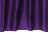 Bright Purple Art Silk Curtain Panels