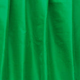 Emerald Green Art Silk Curtain Panels