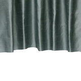 Smokey Green Art Silk Curtain Panels