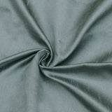 Smokey Green Art Silk Curtain Panels