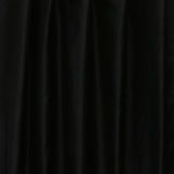 Black Art Silk Curtain Panels