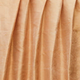 Melon Orange Art Silk Curtain Panels