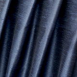 Midnight Blue Art Silk Curtain Panels