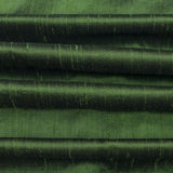 Moss Green Silk Dupioni Curtain Panels