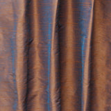 Orange & Blue Art Silk Curtain Panels