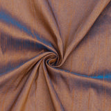 Orange & Blue Art Silk Curtain Panels