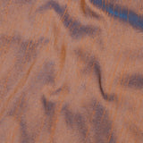 Orange & Blue Art Silk Curtain Panels