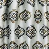 Gold And Grey Jacquard Fabric By The Metre