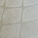 Textured Diamonds Jacquard Fabric By The Metre