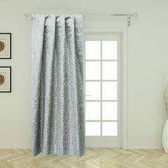 Behind The Web Jacquard Weave 3D Texture Curtain Panels